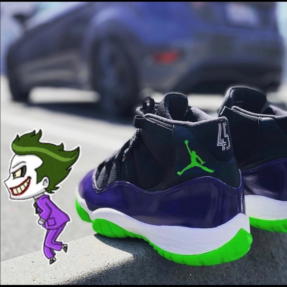 Custom Joker Jordan 11s